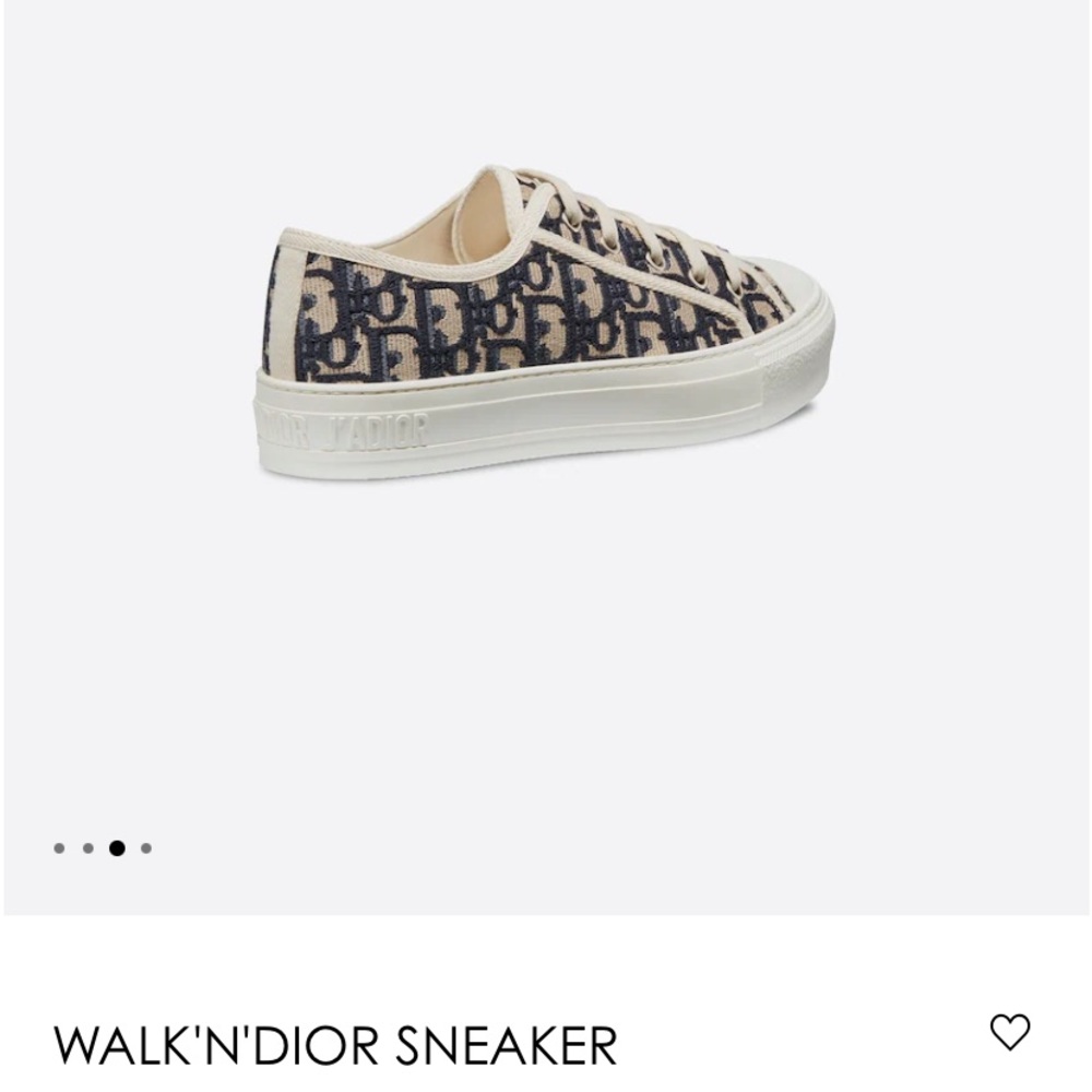 Authentic size 37 Italy Dior sneakers